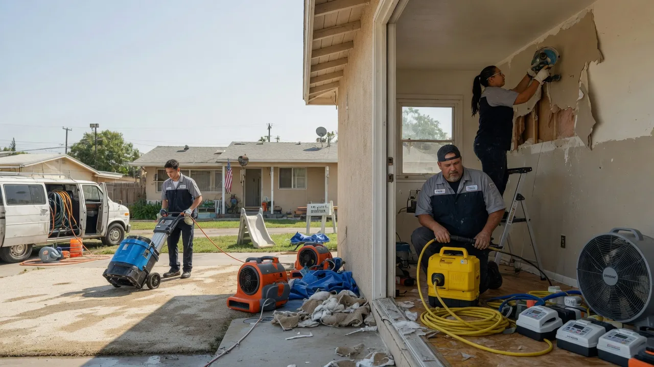 Water Damage Restoration in Wishon, CA near me